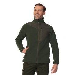 Kurtka polarowa myśliwska Tagart Polar ELK elastyczna i wygodna. Zielone kurtki męskie tagart, l, bez wzorów, z polaru, sportowe, bez kaptura. Za 409.00 zł.
