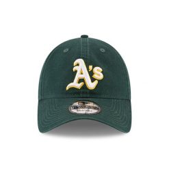 Czapka z daszkiem New Era 9TWENTY MLB Core Classic 2.0 Oakland Athletics. Zielone czapki damskie New Era, bez wzorów. Za 177.50 zł.