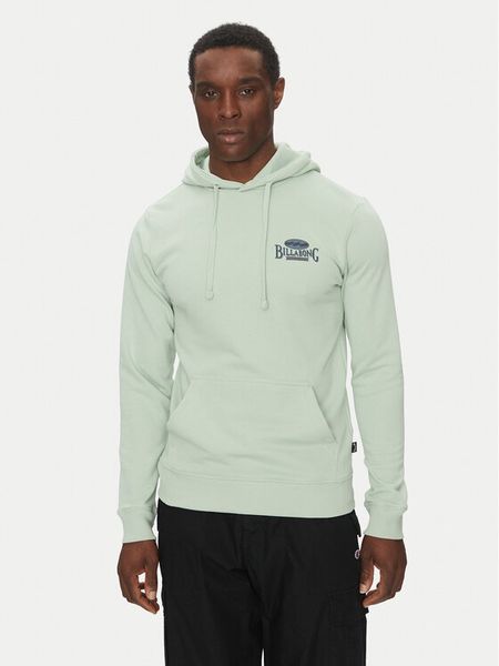 Billabong Bluza EBYSF00163 Zielony Regular Fit. Zielone bluzy męskie Billabong, m, bez wzorów, z bawełny, bez ramiączek, bez kaptura. Za 129.99 zł.