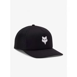 Czapka z daszkiem damska Fox Boundary Trucker. Czarne czapki damskie FOX, bez wzorów, sportowe. Za 131.99 zł.