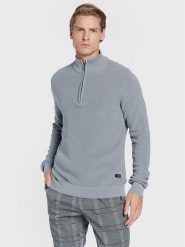 Blend Sweter 20714337 Szary Regular Fit. Szare swetry męskie Blend, m, bez wzorów, z bawełny, bez kołnierzyka, bez ramiączek. Za 169.99 zł.
