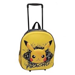 Plecak Manenti Pokemon Skate Face. Żółte plecaki męskie Disney, bez wzorów, z materiału, młodzieżowe. Za 174.00 zł.