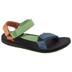 Sandały Teva M Original Universal Sandals M 1004006-DTMLT zielone. Zielone sandały męskie na lato, bez wzorów, z gumy, bez zapięcia. Za 360.52 zł.