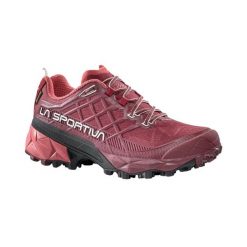 Damskie buty trekkingowe La Sportiva Akyra II Gore-Tex. Czerwone obuwie trekkingowe damskie La Sportiva, z gore-texu, bez zapięcia. Za 907.00 zł.