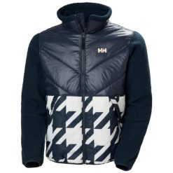 Kurtka puchowa Helly Hansen Village Hybrid. Niebieskie kurtki męskie Helly Hansen, na zimę, m, bez wzorów, z puchu, bez kaptura. Za 735.50 zł.