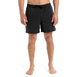 Szorty kąpielowe EVERYDAY VERT 16" Czarny Mężczyźni. Brązowe kąpielówki męskie Quiksilver, bez wzorów, z materiału, sportowe. Za 129.99 zł.