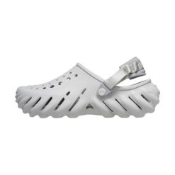 Chodaki sportowe męskie Crocs ECHO CLOG. Szare buty sportowe męskie Crocs, bez wzorów, bez zapięcia. W wyprzedaży za 299.00 zł.