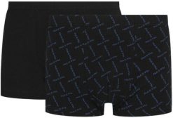 Fila Bokserki 2-pack Czarny, XL. Czarne bokserki męskie Fila, bez wzorów, z materiału. Za 88.66 zł.