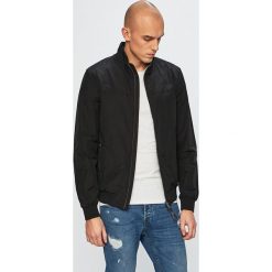 Geox - Kurtka. Czarne kurtki męskie Geox, m, bez wzorów, z bawełny, bez kaptura. W wyprzedaży za 399.90 zł.