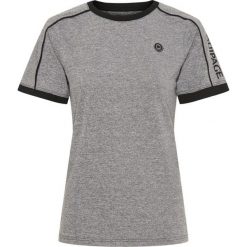 Koszulka damska Equipage Melissa. Szare bluzki damskie EQUIPAGE, bez wzorów, sportowe, bez kołnierzyka, bez ramiączek. Za 214.00 zł.