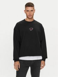 Hugo Bluza Duberries 50518981 Czarny Relaxed Fit. Czarne bluzy męskie Hugo, l, bez wzorów, z bawełny, bez ramiączek, bez kaptura. Za 489.99 zł.