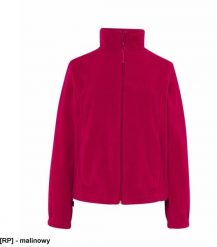 JHK - Bluza polarowa damska, taliowana, z suwakiem i dwoma zapinanymi kieszeniami malinowy 2XL. Różowe bluzy damskie JHK, xl, bez wzorów, z polaru, bez ramiączek, bez kaptura. Za 54.92 zł.