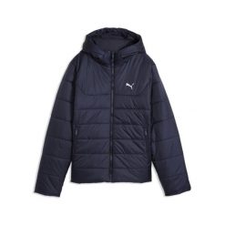 Młodzieżowa kurtka ocieplana Essentials z kapturem PUMA. Niebieskia kurtki męskie Puma, na jesień, m, bez wzorów, z materiału, eleganckie, z kapturem. Za 299.00 zł.