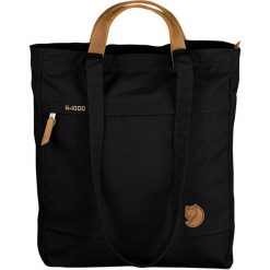 Plecak miejski Fjallraven Totepack No. 1 - black. Czarne plecaki męskie Fjällräven, bez wzorów, z materiału, klasyczne. Za 705.65 zł.