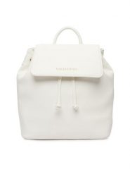 Valentino Plecak Ryta Re VBS9UI20 Biały. Białe plecaki damskie Valentino, bez wzorów, ze skóry. Za 719.99 zł.
