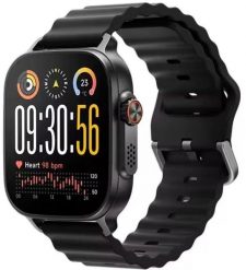 Smartwatch Realme Watch 5 NFC AMOLED Czarny Titanium Black. Czarne zegarki smartwatch FitBit, bez wzorów. Za 228.00 zł.