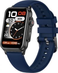 Smartwatch Rubicon RNCF06 Granatowy. Niebieskie zegarki smartwatch Rubicon, bez wzorów. Za 139.32 zł.