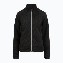 Bluza damska KADVA Alpina WMNS. Czarne bluzy damskie KADVA, m, bez wzorów, z dzianiny, biznesowe, bez ramiączek, bez kaptura. Za 199.99 zł.