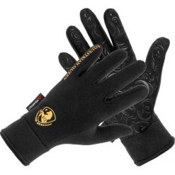 Rękawiczki do jazdy konnej EQ.QUEEN Winter Traill zimowe. Czarne rękawiczki damskie EQUESTRIAN QUEEN, bez wzorów. Za 123.99 zł.