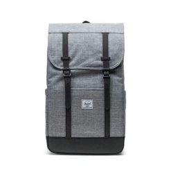 Plecak Herschel Retreat Backpack, 11397-00919 NS. Szare plecaki męskie Herschel, bez wzorów, z materiału, biznesowe. Za 379.00 zł.