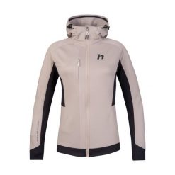 Bluza damska z kapturem Hannah Nela. Brązowe bluzy damskie Hannah, bez wzorów, sportowe, bez ramiączek, z kapturem. Za 500.50 zł.