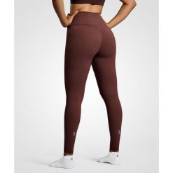 Legginsy do tenisa/padel damskie Smart z kieszenią na piłki. Niebieskie legginsy damskie NORDICDOTS, bez wzorów, z elastanu. Za 365.00 zł.