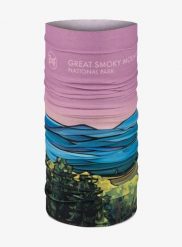Chusta wielofunkcyjna Buff Coolnet UV National Parks - great smoky. Czerwone szaliki męskie Buff, bez wzorów, z elastanu. Za 89.99 zł.