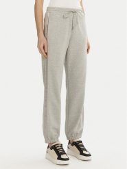 Max Mara Leisure Spodnie dresowe Dudy 2516781107 Szary Regular Fit. Szare spodnie dresowe damskie Max Mara Leisure, bez wzorów, z bawełny. Za 629.99 zł.