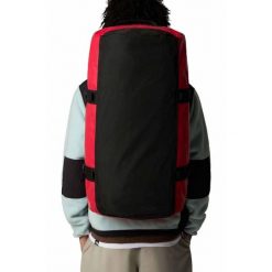 Torba Podróżna The North Face Base Camp - M. Czerwone torby podróżne damskie The North Face, bez wzorów, z materiału. Za 669.00 zł.