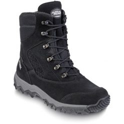 Buty zimowe męskie MEINDL Ischgl GTX, z membraną Gore-Tex. Czarne buty zimowe męskie MEINDL, na zimę, bez wzorów, z gore-texu, bez obcasa, bez zapięcia. Za 1,199.00 zł.