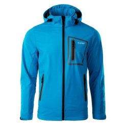 Kurtka Softshellowa Męska Nick. Czarne kurtki męskie Hi-tec, m, bez wzorów, z softshellu, sportowe, bez kaptura. Za 317.99 zł.