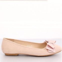 Brązowe Baleriny damskie cbeżowe 3173 Beige. Brązowe balerinki damskie ButyModne, bez wzorów, eleganckie, bez obcasa, bez zapięcia. W wyprzedaży za 69.00 zł.