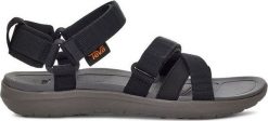 Teva Sandały damskie sportowe Sanborn Mia czarne r. 36. Czarne sandały damskie Teva, bez wzorów, bez obcasa, bez zapięcia. Za 244.17 zł.