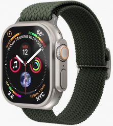 Vonmählen Woven Loop, Strap, Smartwatch, Olive, Apple, Apple Watch 44 | 45 | 46 | 49 mm, Nylon. Zielone zegarki smartwatch VONMHLEN, bez wzorów, z nylonu. Za 131.06 zł.