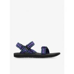 Sandały męskie Source Classic. Fioletowe buty zimowe męskie SOURCE, bez wzorów, bez obcasa, bez zapięcia. Za 282.99 zł.