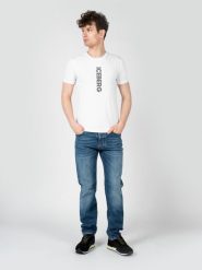 Iceberg T-Shirt "C-Neck" | F013639A | Mężczyzna | Biały. Białe t-shirty męskie Iceberg, l, bez wzorów, z bawełny, bez kołnierzyka, bez ramiączek. W wyprzedaży za 359.00 zł.