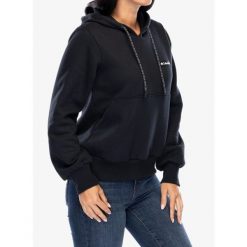 Bluza z kapturem damska Columbia Marble Canyon Hoodie. Czarne bluzy damskie Columbia, xs, bez wzorów, sportowe, bez ramiączek, z kapturem. Za 256.99 zł.