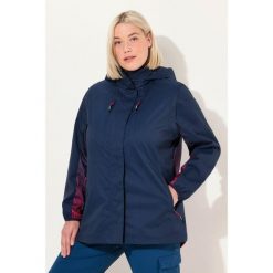 Damskie Kurtka funkcjonalna 2 w 1 wodoodporna odpinane rękawy. Niebieskie kurtki sportowe damskie Ulla Popken, plus size, bez wzorów, z materiału, bez ramiączek, bez kaptura, trekkingowe. W wyprzedaży za 511.99 zł.