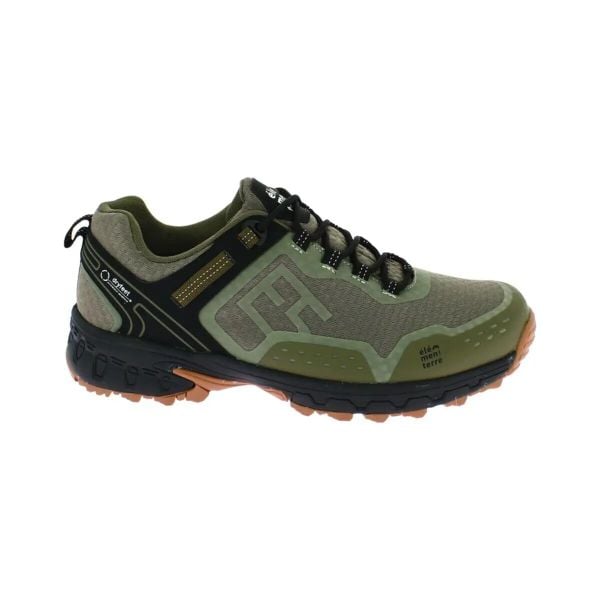 Buty trekkingowe Élémenterre Hedley EV. Zielone obuwie trekkingowe damskie Elementerre, z gumy, bez zapięcia. Za 296.00 zł.