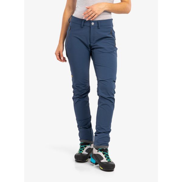 Spodnie trekkingowe damskie Fjallraven Bergtagen Stretch Trousers. Niebieskie spodnie sportowe damskie Fjällräven, na lato, bez wzorów, sportowe, trekkingowe. Za 760.99 zł.