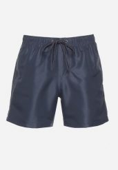 Granatowe Klasyczne Kąpielówki Typu Szorty z Kieszeniami Aravie. Niebieskie kąpielówki męskie Born2be, l, bez wzorów. Za 34.99 zł.