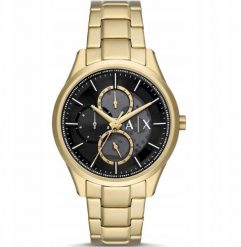 Zegarek Armani Exchange Zegarek męski czarna tarcza 42 mm (AX1875). Czarne zegarki męskie Armani Exchange, bez wzorów. Za 374.99 zł.
