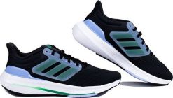 Adidas Buty męskie adidas Ultrabounce czarne HP5776 44 2/3. Czarne buty sportowe męskie Adidas, bez wzorów, bez zapięcia. Za 353.89 zł.