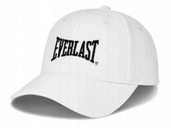 CZAPKA Z DASZKIEM EVERLAST bejsbolówka bawełna sportowa. Zielone czapki damskie EVERLAST, bez wzorów, z bawełny, sportowe. Za 59.00 zł.