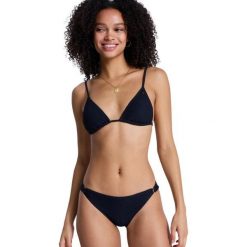 Zestaw trójkątny bikini dla Kobiety ROXY ISLAND Czarny. Szare stroje kąpielowe damskie Roxy, s, bez wzorów, z elastanu. Za 299.99 zł.