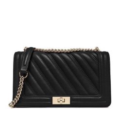 Torebka Badura. Czarne listonoszki damskie Badura, bez wzorów, bez dodatków. Za 199.99 zł.