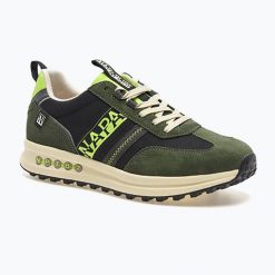 Buty sportowe męskie Napapijri. Czarne buty sportowe męskie Napapijri, bez wzorów, bez zapięcia. Za 379.99 zł.