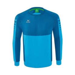 Bluza Erima Six Wings Multicolor Junior. Niebieskie bluzy damskie Erima, bez wzorów, z bawełny, sportowe, bez ramiączek, bez kaptura. Za 271.99 zł.