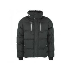 Kurtka narciarska ze zintegrowanym kapturem Peak Mountain. Czarne kurtki sportowe męskie Peak Mountain, na zimę, m, bez wzorów, narciarskie. W wyprzedaży za 462.00 zł.