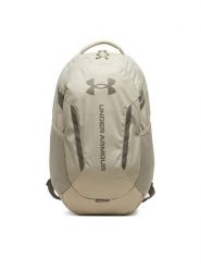 Under Armour Plecak UA Hustle 6.0 1384672 Beżowy. Brązowe plecaki męskie Under Armour, bez wzorów, z materiału. Za 169.99 zł.